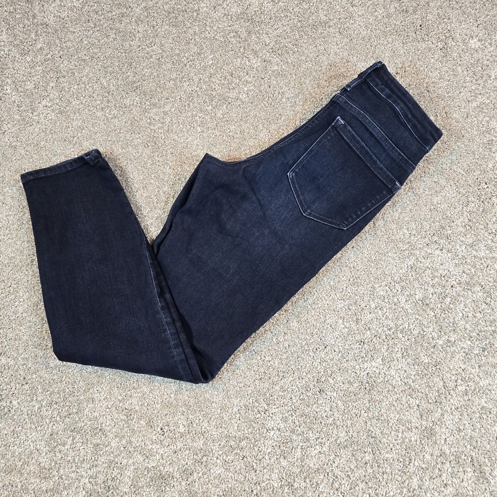 Athleta Dark Wash Sculptek High Rise Skinny Jeans Womans Size 4